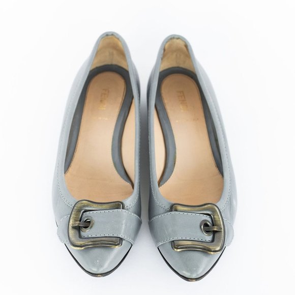Fendi Buckle Flats- Size 36.5 - Picture 1 of 8